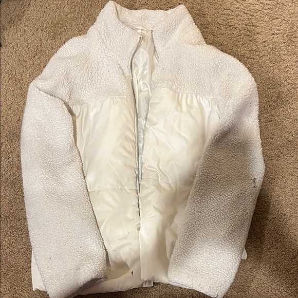 Maurices Jackets & Blazers - Maurices Women's White Teddy Jacket